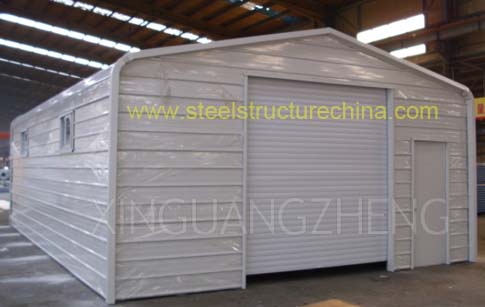 Prefab Metal Garage Kit Building Xinguangzheng