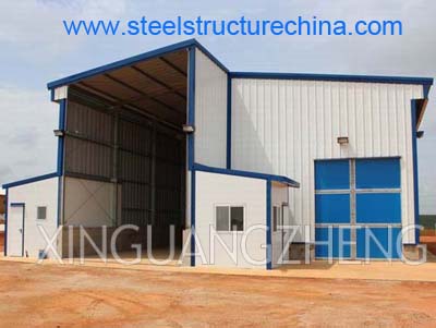 Prefab Metal Steel Warehouse Shed