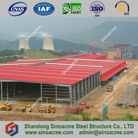 Prefabricated Steel Structure Building For Workshop