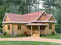 Prefabricated Wood House Wh 8