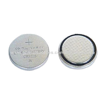 Primary Lithium Manganese Dioxide Button Cell Battery 3v Cr1225 50mah For Watch And Electronic Items