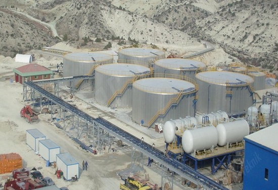 Production And Installation Of Fuel Plant Oil Storage Tanks