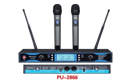 Pu 2866 Professional Uhf Wireless Microphone