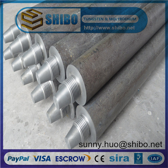 Pure Molybdenum Rod Moly Electrode For Glass Melting