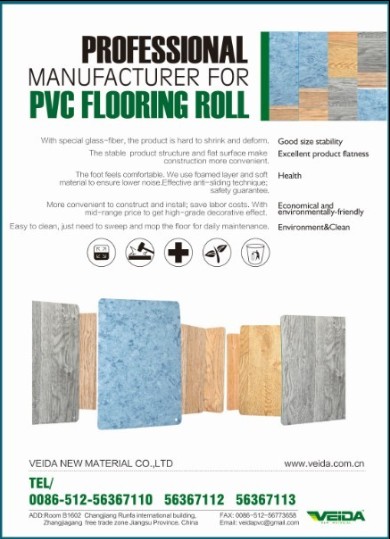 Pvc Flooring Roll Floor Covering