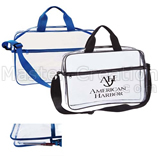 Pvc Handbag Clear Shoulder Bag Tote Logo Promotional