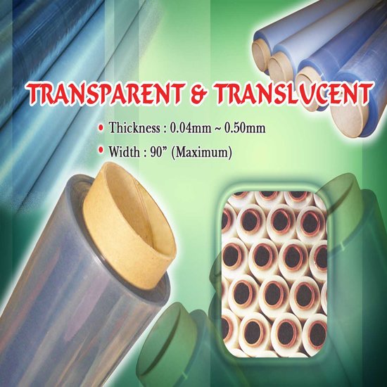 Pvc Transparent Clear Translucent Film