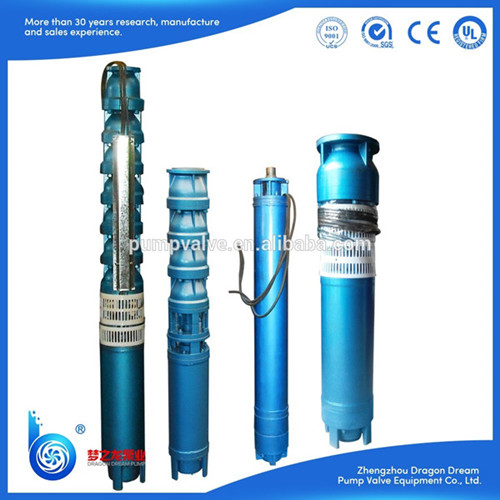 Qj Series Vertical Electric Deep Well Submersible Centrifugal Water Pump