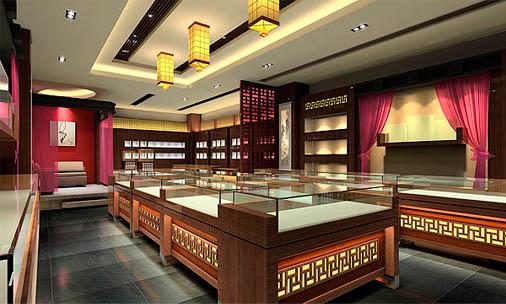 Quality Elegant Design Wood Jewellery Display Cabinet