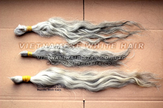 Quality Limited Vietnamese White Hair 60cm