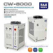 Refrigerated Chiller Units Cw 6000 China Factory