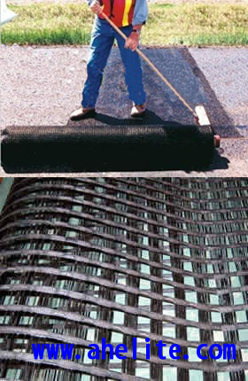 Reinforcing Warp Knitted Polyester Geogrid