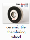Resin Bond Silicon Carbide Chamfering Wheel For Ceramic Tiles High Quality