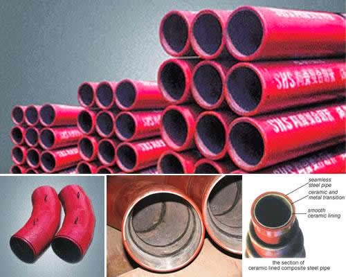 Resistant Ceramic Lined Pipe