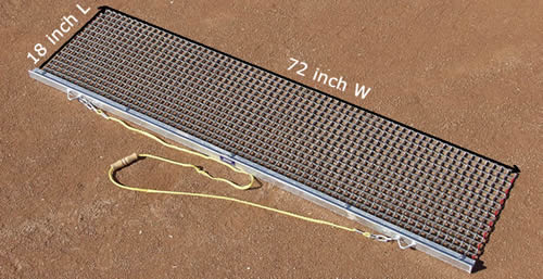 Rigid Drag Mat Prior Alternative For Leveling Infields And Diamonds