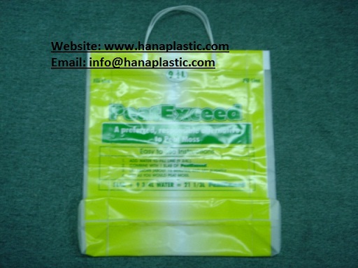 Rigid Handle Bag Type Of Soft Plastic Hard According To Cus