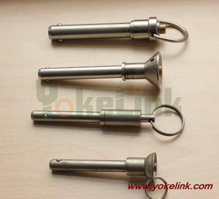 Ring Handle Self Locking Pin Clevis Detent Double Acting Quick Release Pull Lanyard Special Screws N
