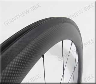 Road Carbon Wheels 50mm Clincher With Glossy Or Matt Finish