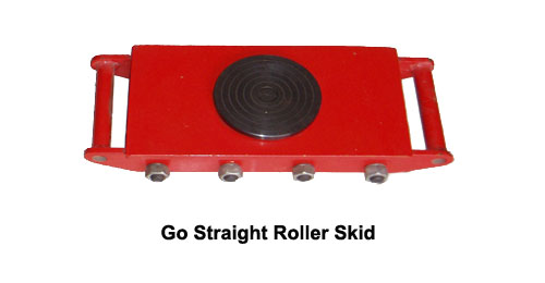 Roller Skids Load Moving Details Pictures Instruction