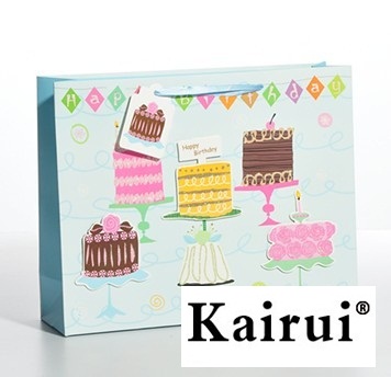 Romantic 3d Cake Birthday Gift Bag Kr089 3
