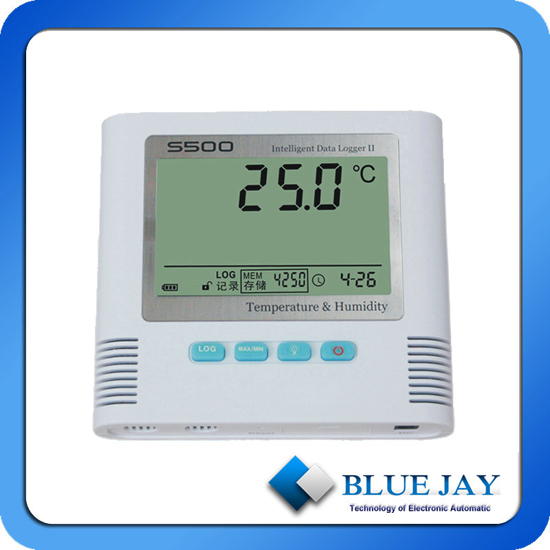 S500 Th 43000 Reading Memory Lcd Display Temperature Data Logger With Usb Interface