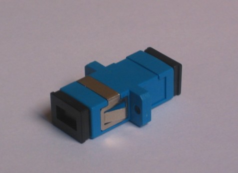Sc Pc Singlemode Simplex Fiber Optic Adapter
