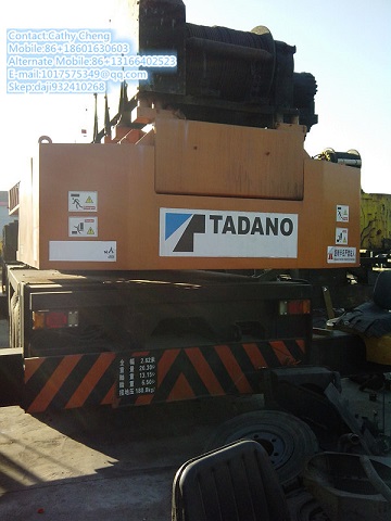 Second Hand Tadano Tg500e Crane