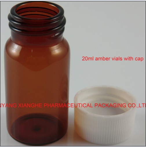 Sell 1 50ml Amber Screw Neck Vial Made Of Glass Tubing