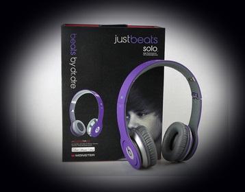 Sell Beats By Dr Dre Justbeats Solo Purple Headphone