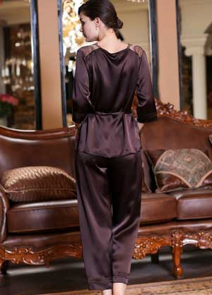Sell Pure Silk Sleepwear From Hangzhou Silkworkshop