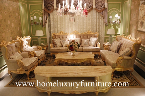 Set Sofa Hot Sale In Furniture Fair Classic Italian Style Living Room Ff168