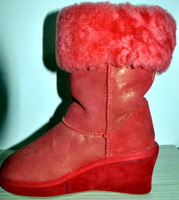 Sheepskin Snow Boots For Women Genuine Leather Colors