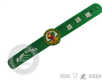 Silicone Bracelet Slap Strap Watch Card Case Price Manufacture Wholesale