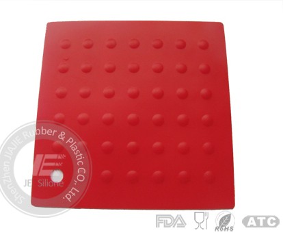 Silicone Kitchen Mat Custom Made Square Pad Factory Price Wholesale