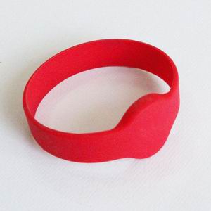 Silicone Rfid Wristband Tag With Ata5577