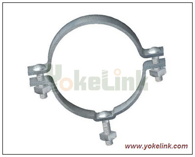 Single Offset Pole Band Secondary Rack Mounting Bands