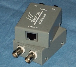 Single Port G 703 E1 Balun Adapter