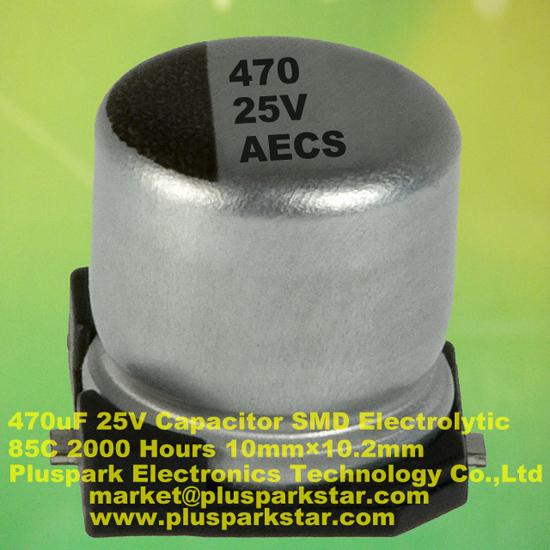 Smd Electrolytic Capacitor 470uf 25v