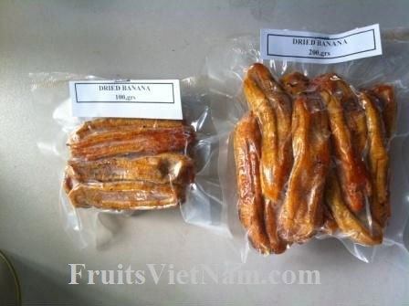 Soft Dried Banana In Vietnam