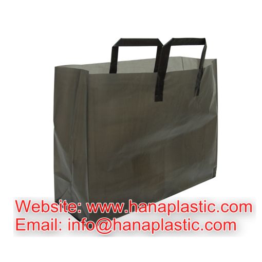 Softloop Handle Bag Type Material Hdpe Ldpe Adding Oxo Biodegradable D2w E Sides Hanoi Demand