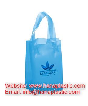Softloop Handle Bag Type Material Hdpe Ldpe Adding Oxo Biodegradable D2w E