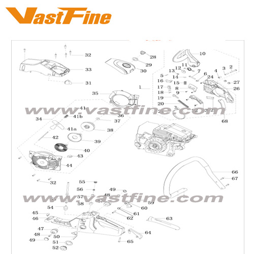 Spare Parts For Vf5200 Echo Honda Stihl