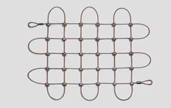 Square Cable Mesh Galvanized And Stainless Steel