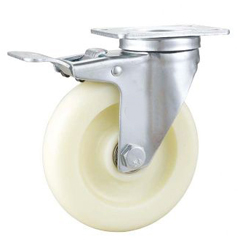 Stainless Steel Caster Swivel With Brake