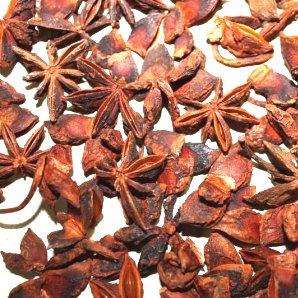 Star Anise With Stem Using In Cooking And Medical