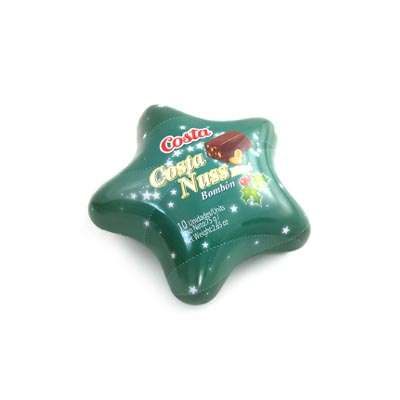 Star Shaped Candy Tin Box 65292 Mint Boxes