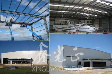 Steel Structure Aircraft Hangar Xinguangzheng