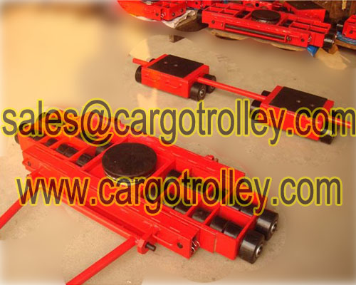 Steerable Machiney Skates Also Know As Three Point Moving Tools