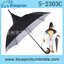 Stick Uv Protection Witch Pagoda Umbrella