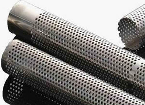 Straight Welded Perforated Tube For High Pressure Applications
